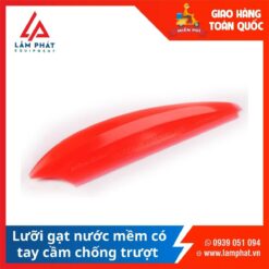 Lưỡi gạt nước mềm bằng silicon có tay cầm chống trượt
