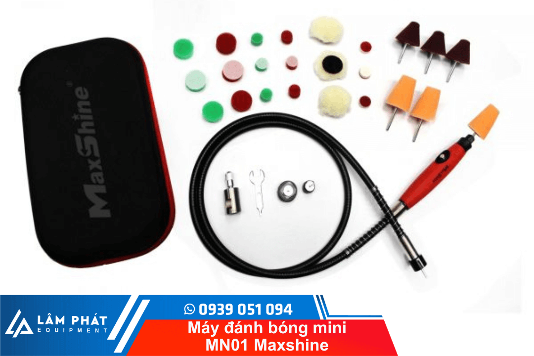 Bộ sản phẩm máy đánh bóng mini Maxshine