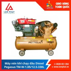 Máy nén khí chạy dầu Diesel Pegasus TM-V-1.05/12.5-330L