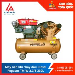 Máy nén khí chạy dầu Diesel Pegasus TM-W-2.0/8-330L