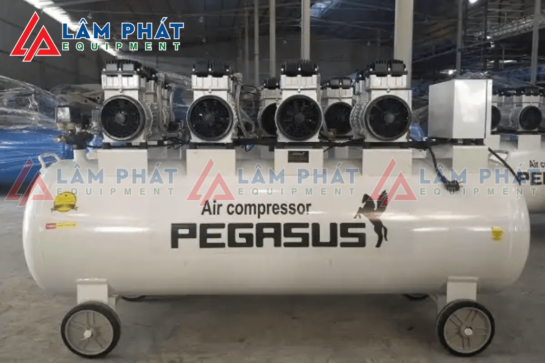 Máy nén khí không dầu Pegasus TM-OF1100X4-500L