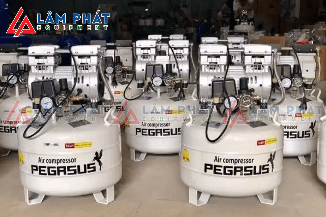 máy nén khí không dầu Pegasus TM-OF750-40L