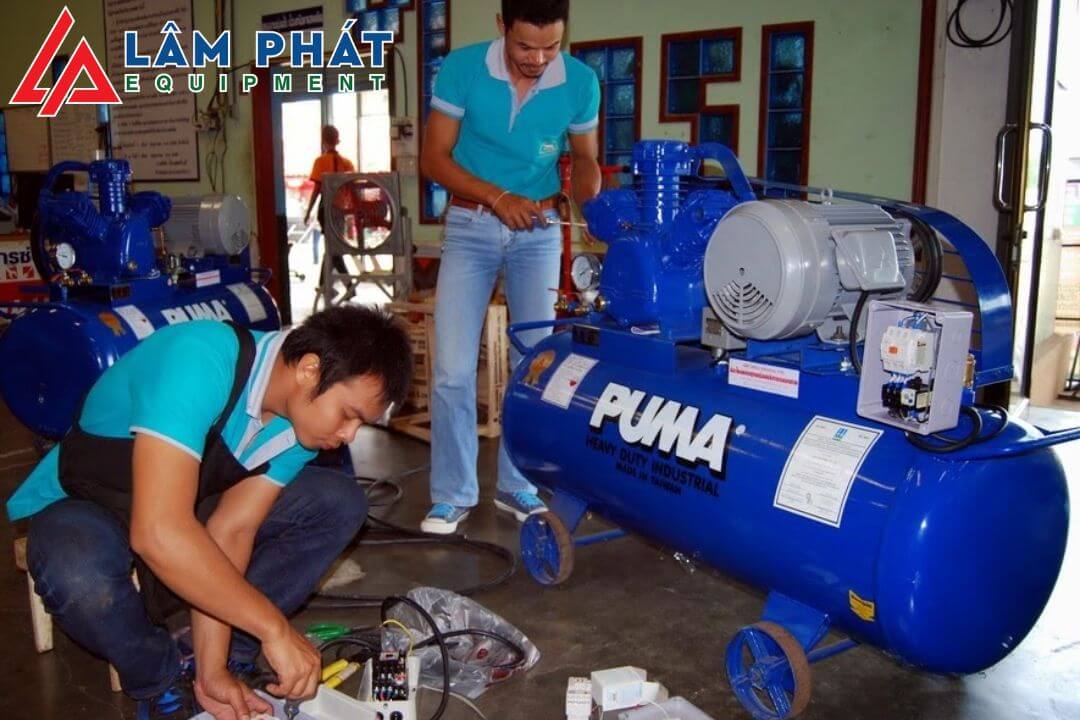 Cơ chế hoạt động của máy nén khí