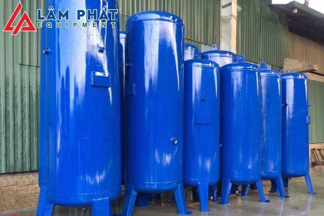 Máy nén khí không tự ngắt do bình chứa khí hỏng