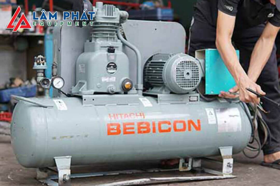 máy nén khí nhật bãi HCM