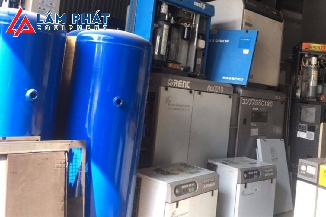 máy nén khí nhật bãi tại Hà Nội