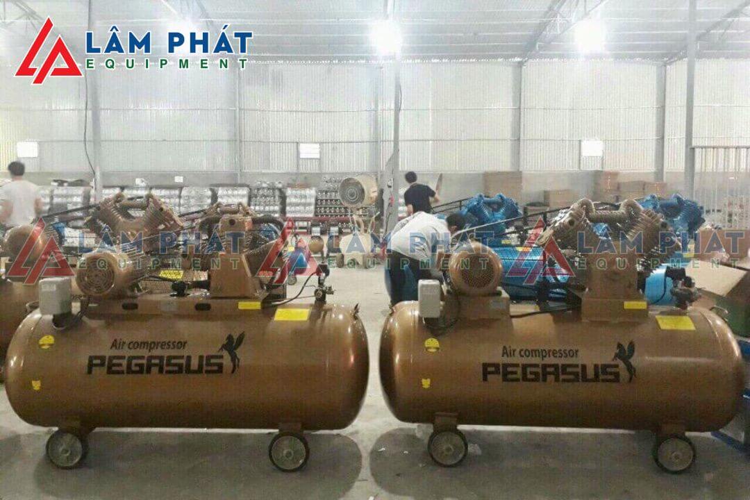 Máy nén khí Pegasus 180L 4hp có tốc độ nén khí nhanh