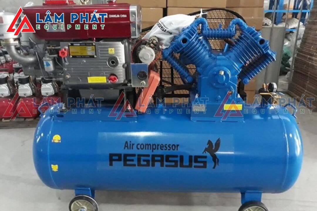 Máy nén khí chạy dầu Diesel Pegasus TM-W-1.0/8-330L