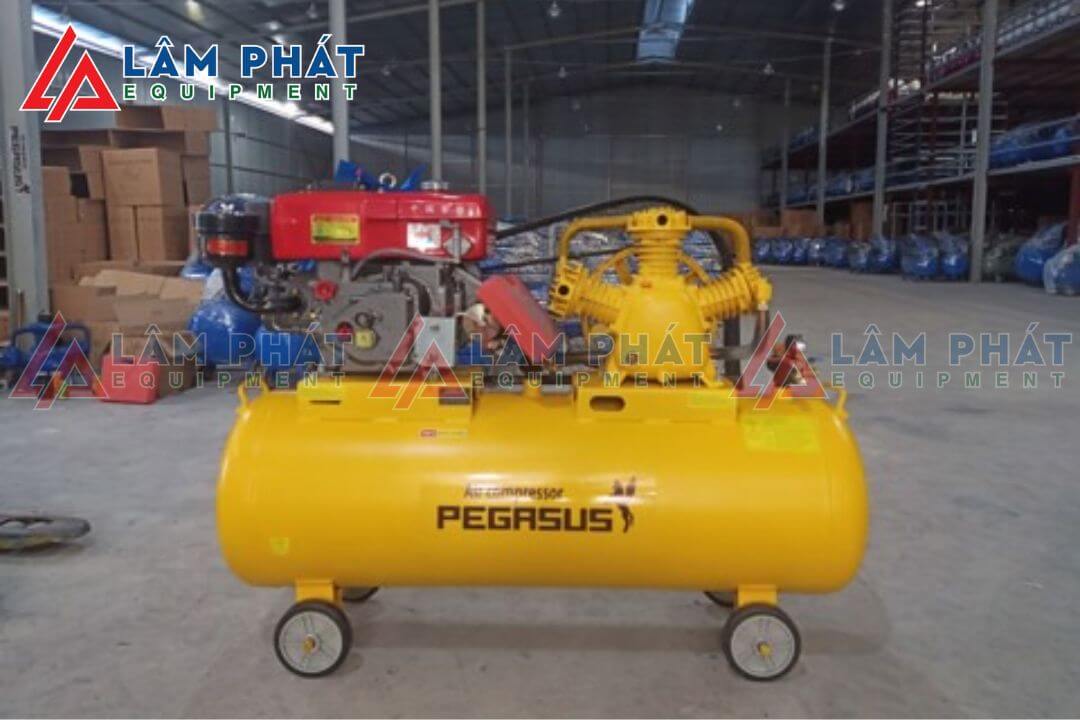 Máy nén khí chạy dầu Diesel Pegasus TM-W-1.6/12.5-500L