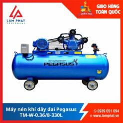Máy nén khí dây đai Pegasus TM-W-0.36/8-330L