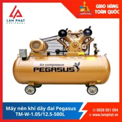 Máy nén khí dây đai Pegasus TM-W-1.05/12.5-500L