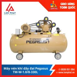 Máy nén khí dây đai Pegasus TM-W-1.0/8-330L