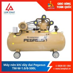 Máy nén khí dây đai Pegasus TM-W-1.0/8-500L