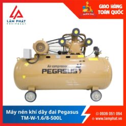 Máy nén khí dây đai Pegasus TM-W-1.6/8-500L