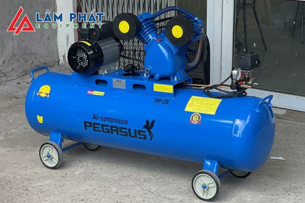 máy nén khí piston bị nóng