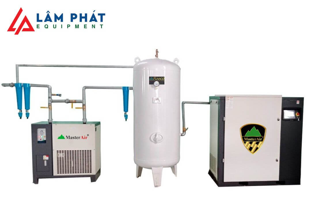 Máy nén khí trục vít 10HP
