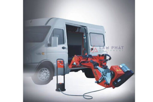 MÁY RA VÀO LỐP XE TẢI LƯU ĐỘNG BRIGHT LC-589 CÔNG NGHỆ ITALY