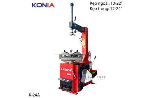 Máy tháo vỏ xe máy, máy ra vào lốp xe tay ga, ô tô KONIA K-24A