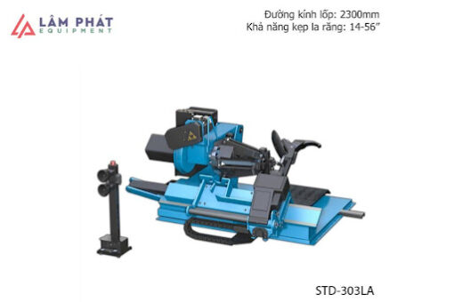 Máy tháo vỏ xe tải lớn, máy ra vào lốp xe tải TITANO STD-303LA