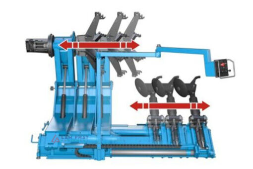 Đặc điểm Máy tháo vỏ xe, ra vào lốp xe công trình, xe tải hạng nặngTitano STD-356