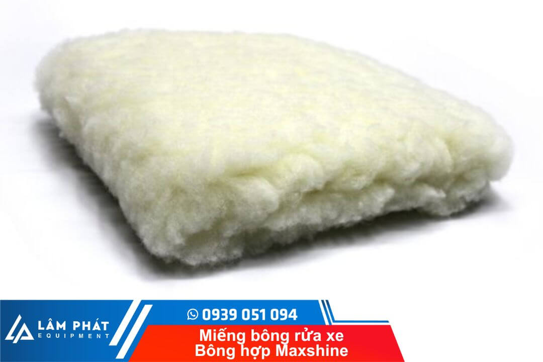 Miếng bông rửa xe Bông hợp Maxshine