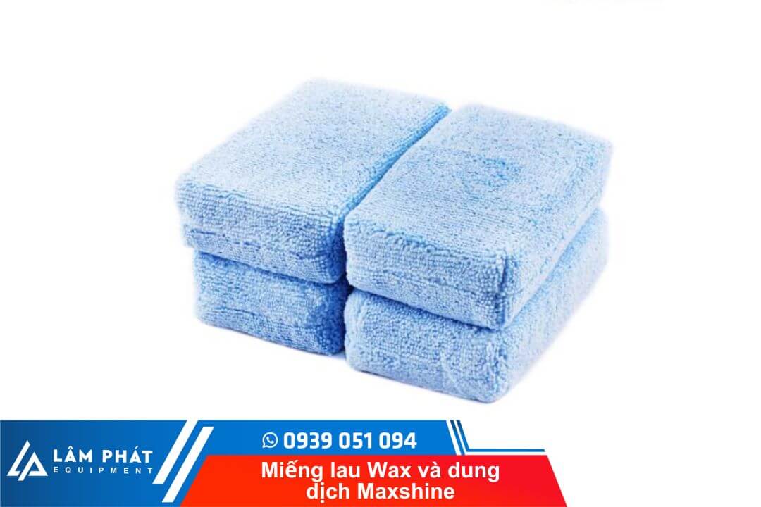 Miếng lau Wax và dung dịch Maxshine