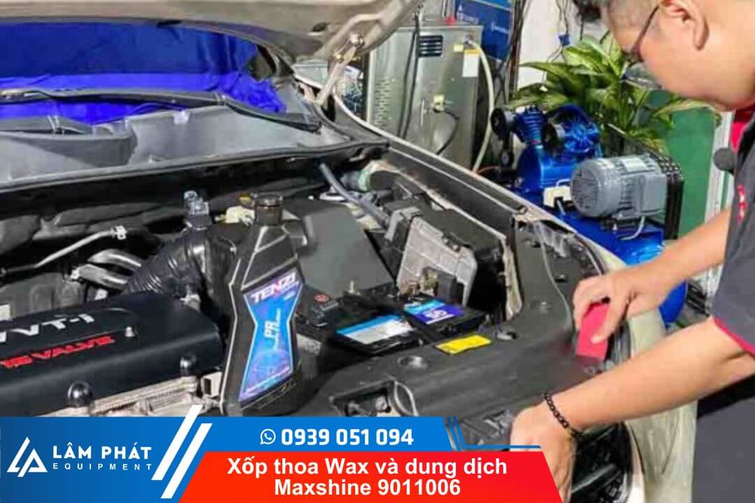 Hướng dẫn sử dụng miếng Thoa Ceramic Maxshine