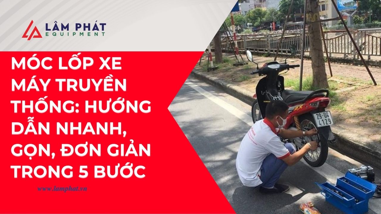 Thợ sửa xe giỏi đều biết điều này... Móc lốp xe máy không đúng kỹ thuật sẽ gây rách lốp và méo vành. Còn bạn thì sao?