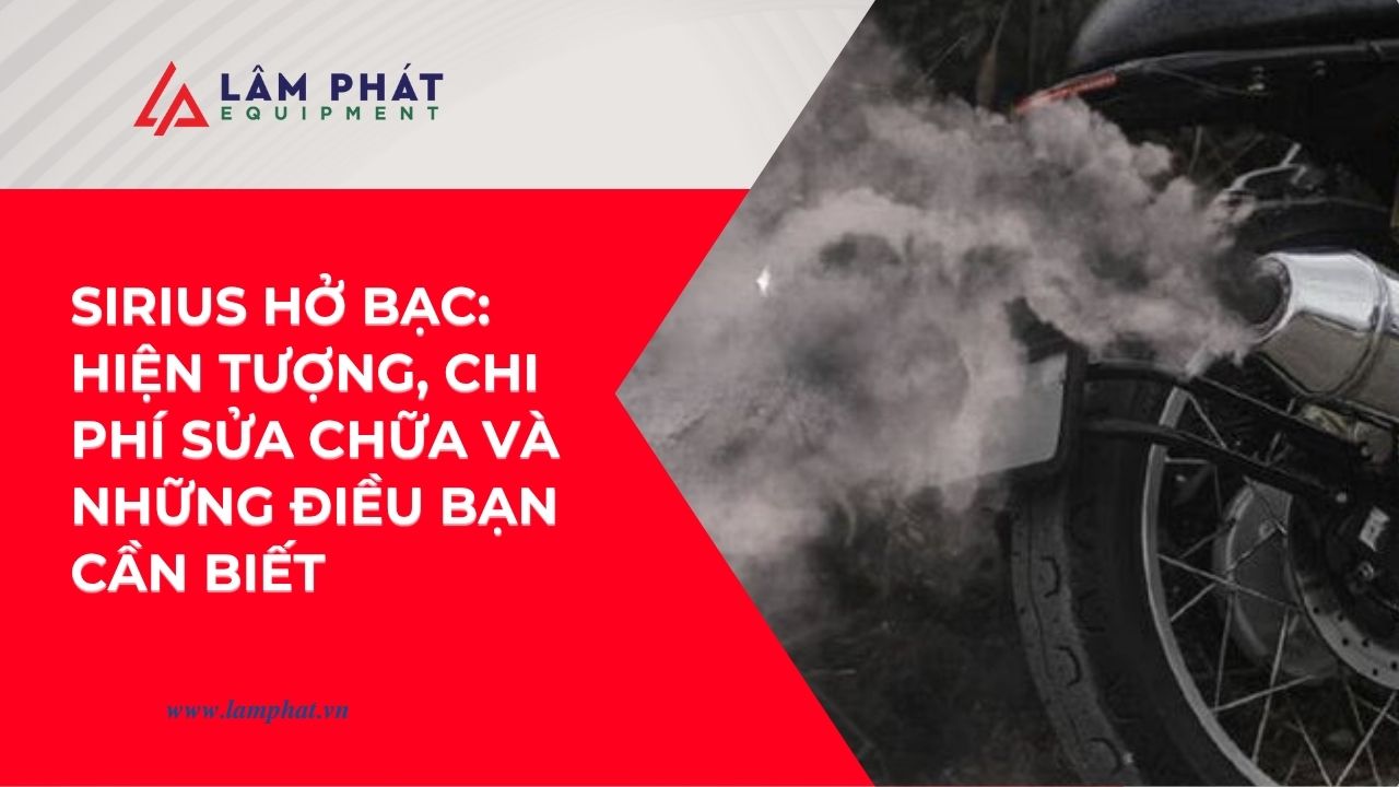 Tại sao xe Sirius hở bạc lại thải khói trắng? Lỗi nhỏ tưởng chừng đơn giản nhưng có thể phá hỏng cả động cơ nếu bạn không biết điều này…