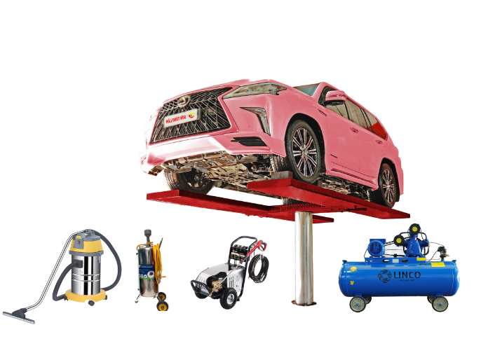 5 thiết bị chính để mở tiệm rửa xe ô tô