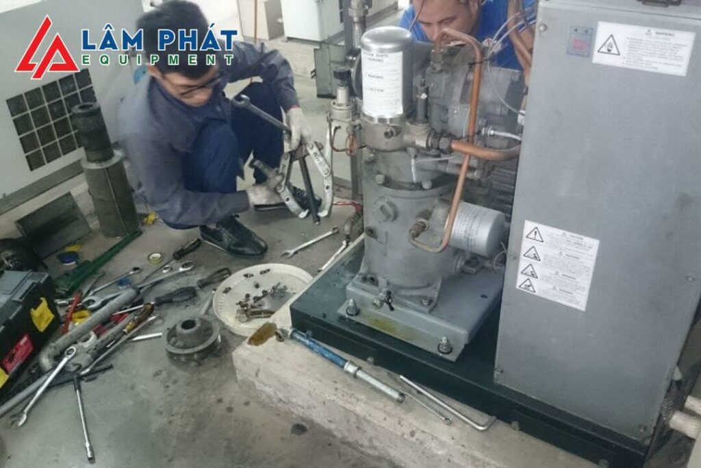 sửa chữa máy nén khí