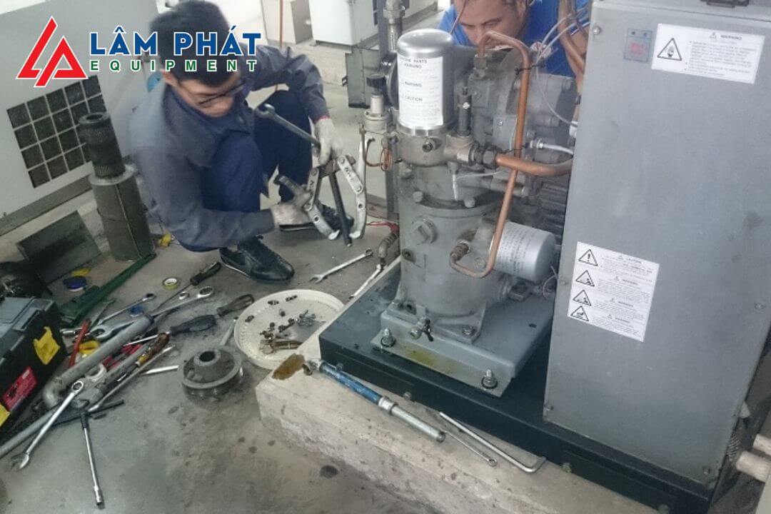sửa chữa máy nén khí