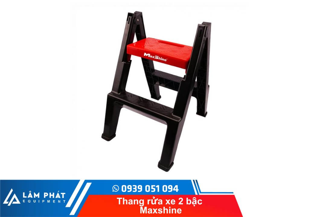 Thang rửa xe 2 bậc Maxshine