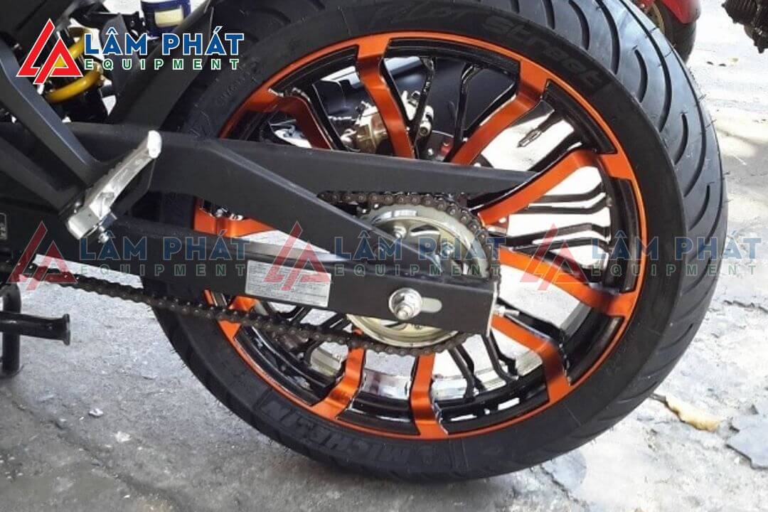 Độ thay mâm xe máy có bị phạt không?