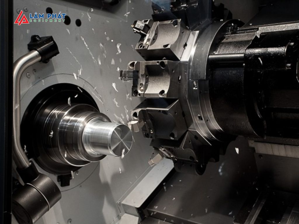 Tiện CNC dùng để tạo ra các chi tiết hình trụ 
