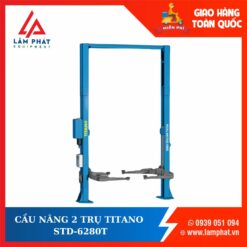 CẦU NÂNG Ô TÔ 2 TRỤ 8 TẤN TITANO STD-6280T