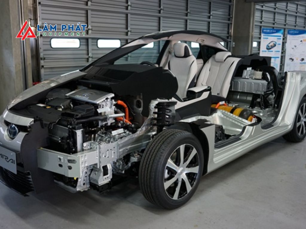 Các chi tiết thiết kế của Mirai