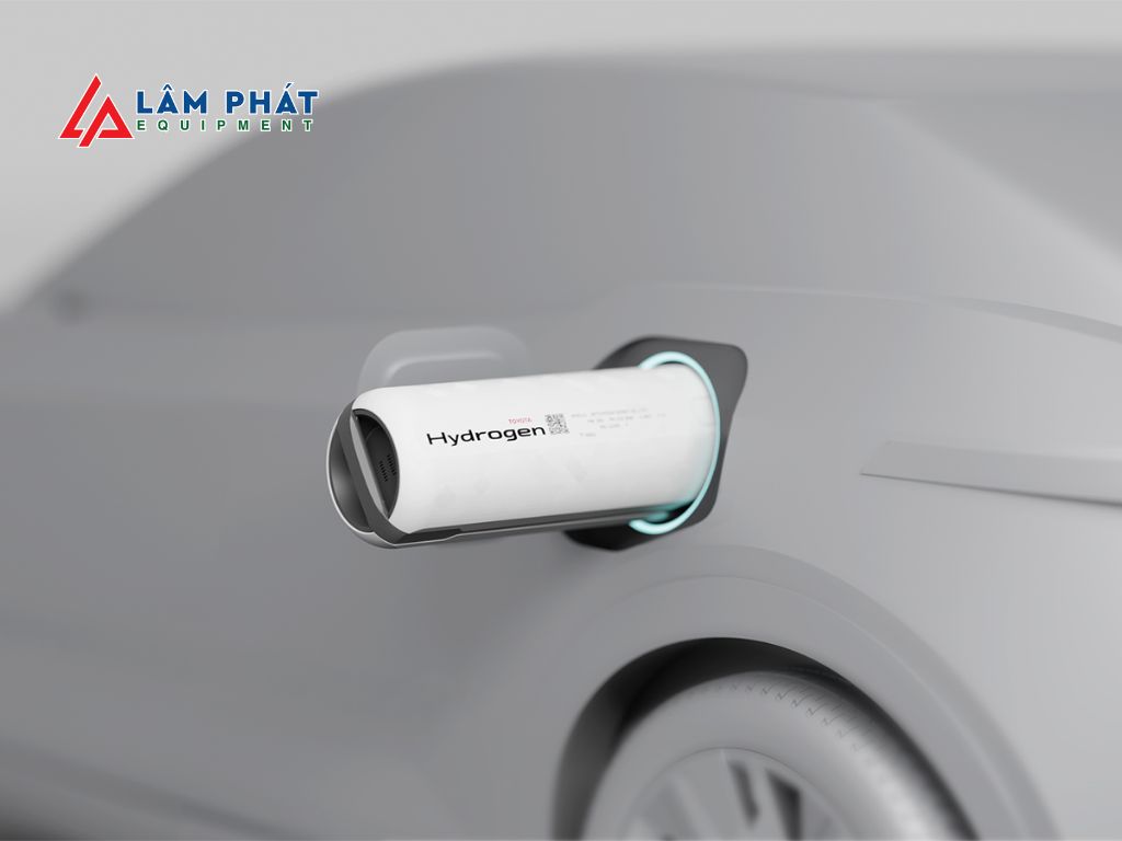 Toyota sắp cho ra mắt bình chứa Hydro di động