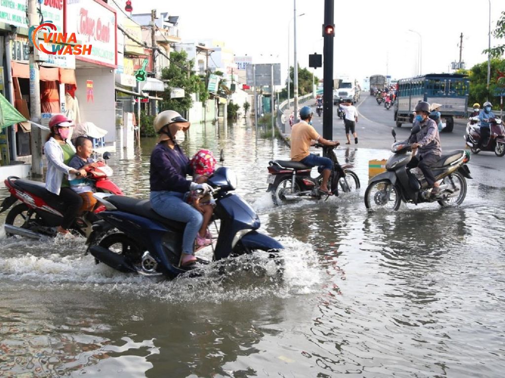 xe tay ga dễ bị chết máy nếu xe bị ngập nước