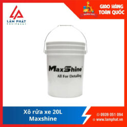 Xô Rửa Xe 20L Maxshine white