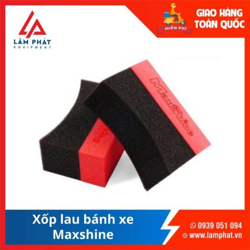 Xốp lau bánh xe