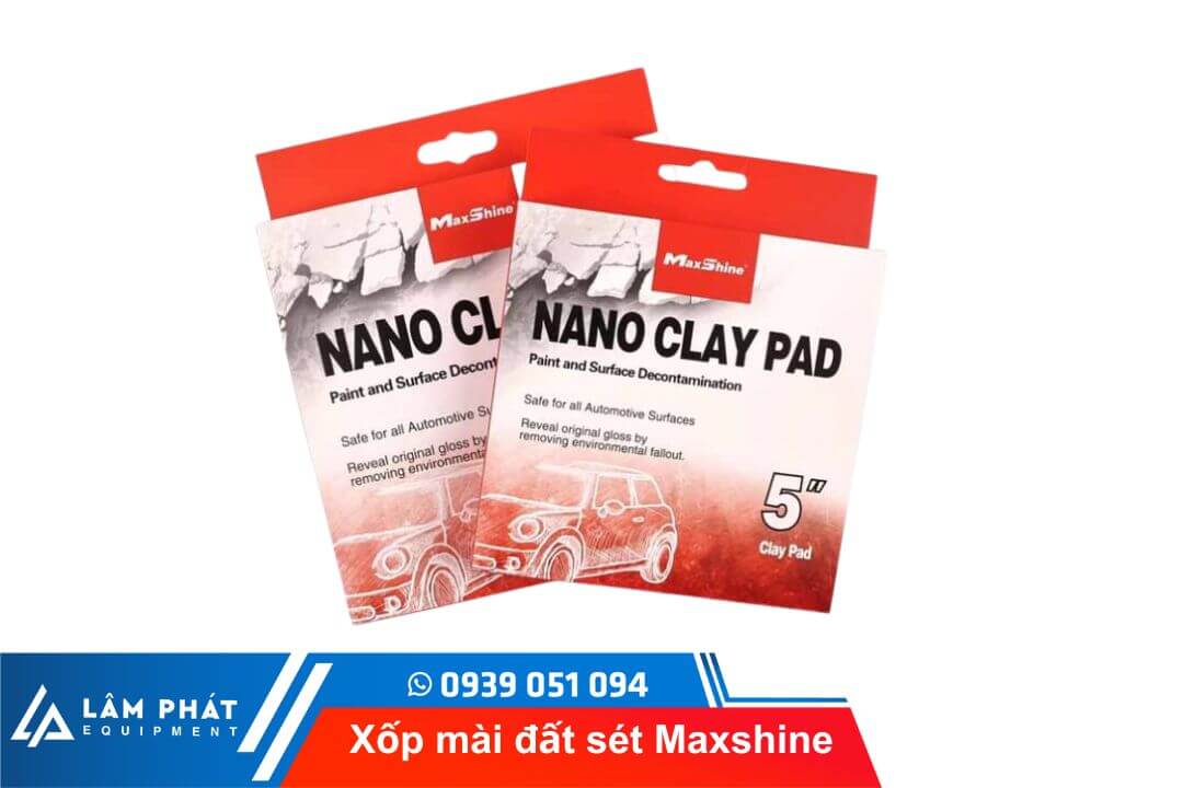 Bộ sản phẩm Xốp mài đất sét 5 inch Maxshine