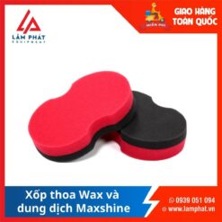 Xốp thoa Wax và dung dịch Maxshine 9011008