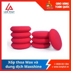 Xốp Thoa Wax Và Dung Dịch Maxshine 9011006
