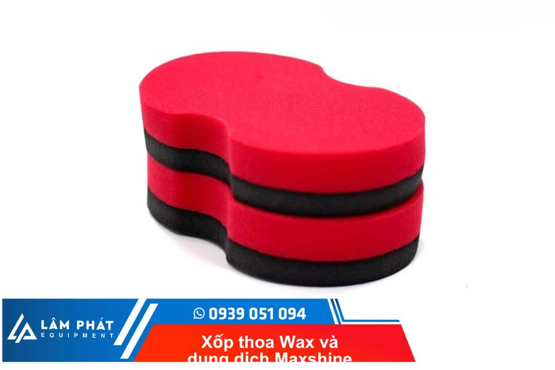 Xốp thoa Wax và dung dịch Maxshine 9011008