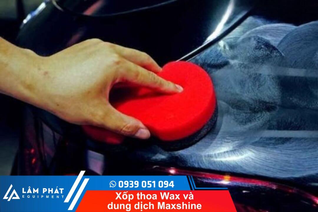 Hướng dẫn sử dụng xốp thoa Waxshine